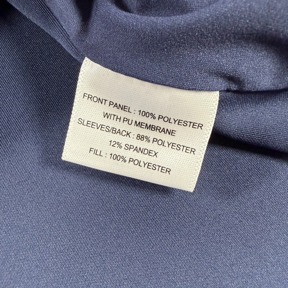 Peter Millar Weld Elite Hybrid 1/2 Zip Pullover Blue Mens XL Golf Performance - Picture 6 of 10